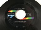 1968 Soul 45 *Lattimore Brown* So Says My Heart  Sound Stage 7 2616  NM