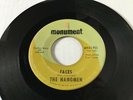 Rare 1966 Garage Psych 45 *The Hangmen* Faces/Bad Goodbye  Monument 951