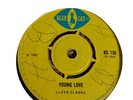 Lloyd Clarke Young Love Blue Cat  Reggae  Record 45