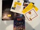 KISS ON TOUR 1976 Rock And Roll Over TOUR BOOK Program Folder Insert Ticket Set