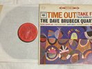 Time Out Take Five The Dave Brubeck Quartet Vinyl LP Stereo CS 8192 Columbia