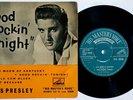 ELVIS PRESLEY Good Rockin' Tonight (HMV 7EG 8256) UK 1957 Very 1st press EP EX