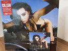 Charli XCX - Crash - CLEAR RED BLACK MARBLE COLOR Vinyl With Signed Art Card