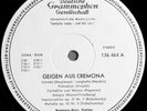 RUGGIERO RICCI The Glory Of Cremona DGG SLPEM 136 464 RED STEREO WLP ED1 promo