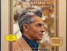 HERBERT VON KARAJAN / BRAHMS Symphonies DGG SKL 133/136 TULIPS ED1 4LP box