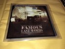 my chemical romance - Famous Last Words - 2x Square  Pic Disc 2007 Ex.con