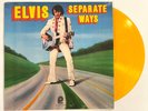 ELVIS   SEPARATE WAYS YELLOW COLORED VINYL LP   STILL IN SHRINK PICKWICK  LABEL