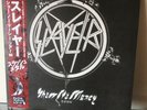 Slayer “Show no mercy tour” White Vinyl With Poster