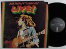 BOB MARLEY & THE WAILERS Live  ISLAND LP VG+ e