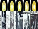 King ELVIS Presley SUN 45's COMPLETE REPRO SET Of 5 WITH PICTURE SLEEVES  NEW