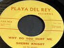 SHERRI KNIGHT & the Knights Why Do You Hurt Me / Too Young To Know '60s teen EX