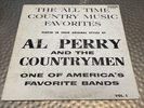 Al Perry And The Countrymen LP The All Time Country Favorites Vol. 1 LP Lyrics