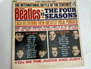 Beatles Vs Four Seasons Mono vinyl LP VG Vee Jay Records