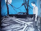 Jack White LP Fear of The Dawn MIDNIGHT BLUE VINYL SCREEN PRINTED JACKET  Sealed