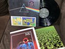 Stunning NM PINK FLOYD “Dark Side of the Moon” 1970s LP w\Shrink Posters Sticker