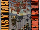 GUNS N' ROSES Appetite For Destruction LP Promo 1987 Banned Cover w/ Stickers