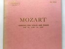 BARYLLI / BADURA-SKODA Mozart Sonatas For Violin & Piano LP Westminster 5145