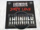 THUNDER DIRTY LOVE SHAPE PICTURE DISC VINYL RECORD 7