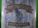 Bon Jovi New Jersey Vinyl LP SIGNED AUTOGRAPHED Sambora Fairbairn McGhee Rock