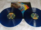 ELO 'Out Of The Blue' 1977 double vinyl LP with poster  Blue vinyl  Ex/ Ex