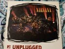 Nirvana MTV Unplugged in new york original US white Vinyl LP