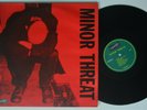 MINOR THREAT Self-Titled DISCHORD LP VG+ 1st US pressing w/insert