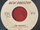 The Dovers - The Sentence / Devil You May Be - New Horizon - RARE DOOWOP 45
