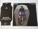 BRUCE DICKINSON ALL THE YOUNG DUDES SHAPE PICTURE VINYL RECORD 7
