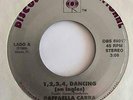 Italo Disco 45 RAFFAELLA CARRA 1, 2, 3, 4 Dancing/Chicos Chicos HEAR Mexican