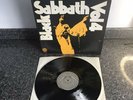 RARE LP VINYL ALBUM BLACK SABBATH VOL.4 UK 1ST PRESS ON VERIGO SWIRL LABEL VG/EX