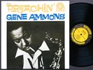 GENE AMMONS Preachin' LP PRESTIGE PRLP 7270 US 1963 JAZZ NJ MONO