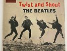 BEATLES 45 EP Twist & Shout Parlophone Australia CEPO-8882 HEAR Promo Sticker