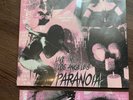 Hand Signed 12 x 12 Flat + Pink Vinyl Maggie Lindemann Paranoia Live Los Angeles