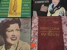 Patsy Cline Vinyl records 4 total. greatest hits jim reeves today tomorrow forev