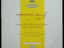 Mozart: Violin Concerto No. 4 - Johanna Martzy **Deutsche Grammophon 16119 10