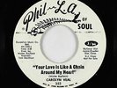 Deep Soul 45 - Carolyn Veal - Chain Around My Heart - Phil-L.A. Of Soul VG++ mp3