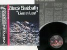 BLACK SABBATH LIVE AT LAST NEMS SP25-5009 JAPAN OBI VINYL LP