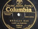 Darby and Tarlton - Alto Waltz / Mexican Rag - Columbia 15319, PreWar Country 78