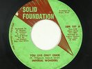 70s Soul 45 - Imperial Wonders - You Live Only Once - Solid Foundation mp3