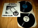 SAMHAIN THE MISFITS Fiend Club 2 LPS LIVE RARE Unholy Passion Walk Among Us EX