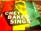 Chet Baker Sings LP Pacific Jazz 1956 Long Play DG VG++