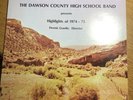 DAWSON COUNTY HIGH SCHOOL STAGE BAND Lp 1974 Jazz Funk Breaks DrumBreaks HEAR