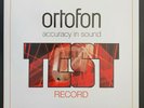 ORTOFON Stereo Test Record - Testschallplatte accuracy in sound