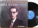 Bill Evans LP “Portrait In Jazz”   Riverside RLP 12-315   Mono   Scott LaFaro
