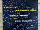 Charlie Parker Dizzy Gillespie A Night At Carnegie Hall Birdland LP 425 10