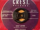 ROCKABILLY Eddie Cochran Half loved/Skinny Jim RARE RED 45 LISTEN