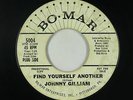 Northern Soul 45 - Johnny Gilliam - Find Yourself Another - Bo-Mar - mp3