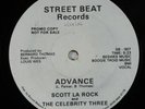 SCOTT LA ROCK & CELEBRITY THREE Advance STREET BEAT 12