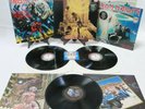 4 x IRON MAIDEN LPs Running Free, Number of the Beast, Somewhere in Time - 250