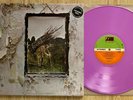 LED ZEPPELIN IV ZOSO LILAC COLORED VINYL  LP UK WITH INNER SLEEVE ENGLAND K50008